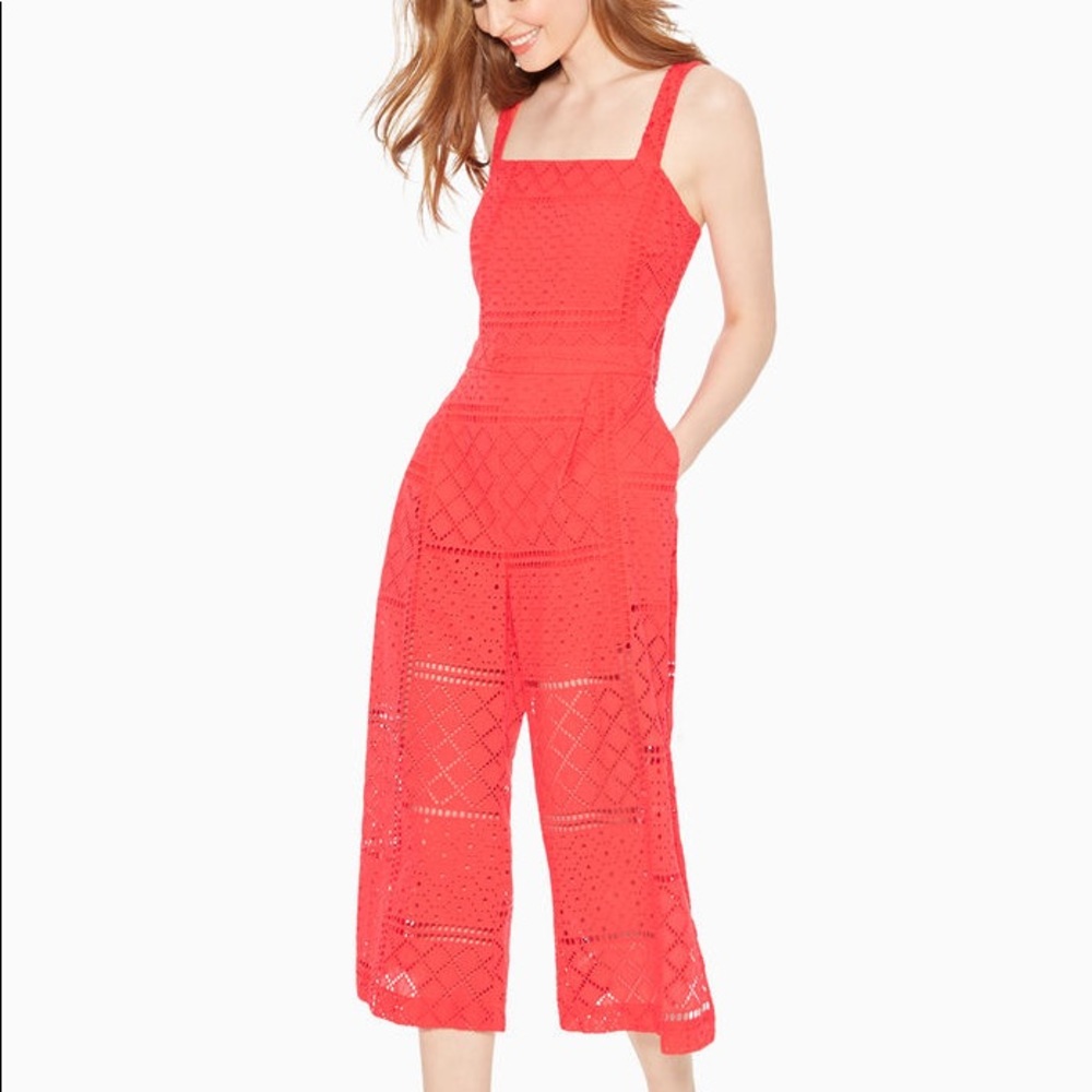 NWT Parker ASHTON EMBROIDERED JUMPSUIT Size 0